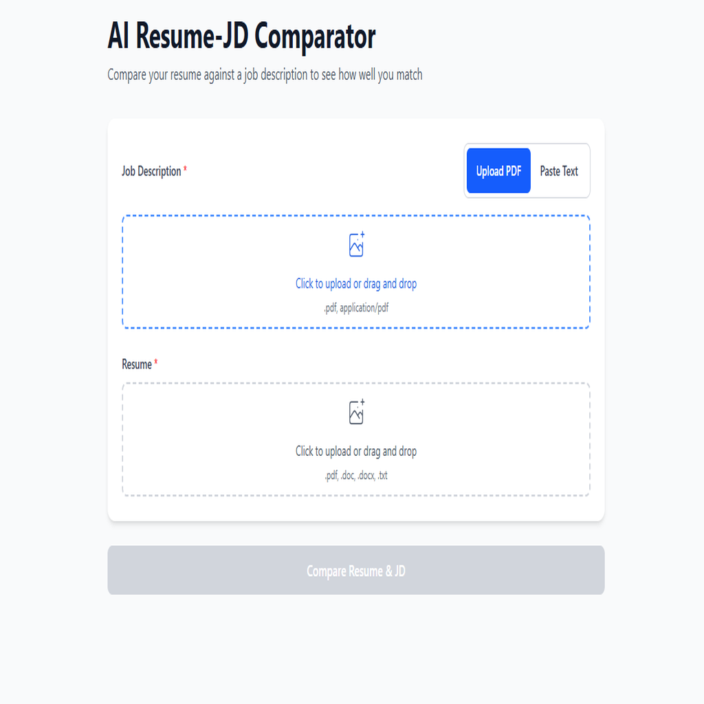 Resume Diff AI preview
